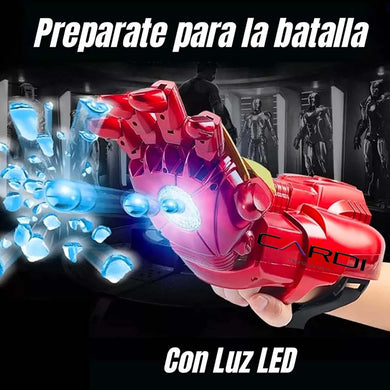 🦸🏻🕹️ Mano Iron Men Lanza Hidrogel ✨👾