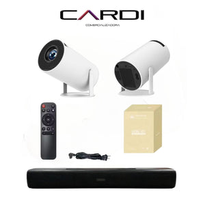 ¡COMBO! Proyector HY300 con MAGIS + Barra de Sonido